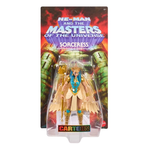 Masters of the Universe Cartoon Collection Sorceress Action Figure