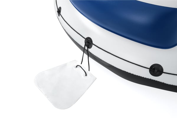 Bestway 43536 pool- och badmadrass Blå, Vit Monokromatiskt Flytande ö