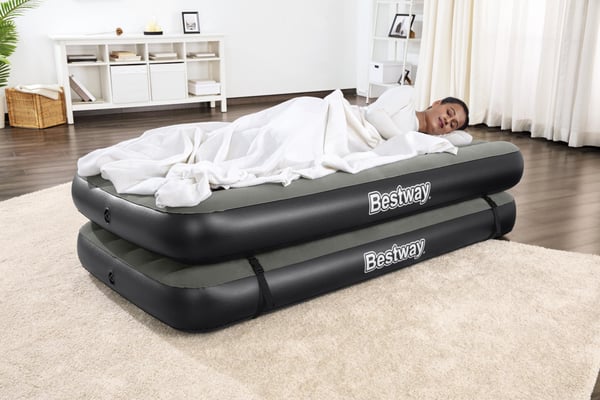 Bestway 67922 ilmapatja Kaksoispatja Musta Unisex