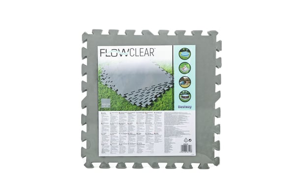 Pusselmatta Bestway 58639 Sammanfogande Golvplatta 9 Delar