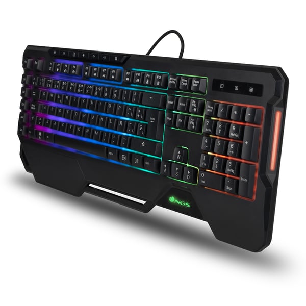 NGS GKX-450 IT näppäimistö Pelaaminen USB QWERTY Italia Musta