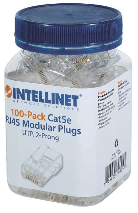 Intellinet 790055 kabelsamler RJ-45 Transparent