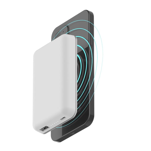 Celly MAGPB5000 5000 mAh Langaton lataaminen Valkoinen