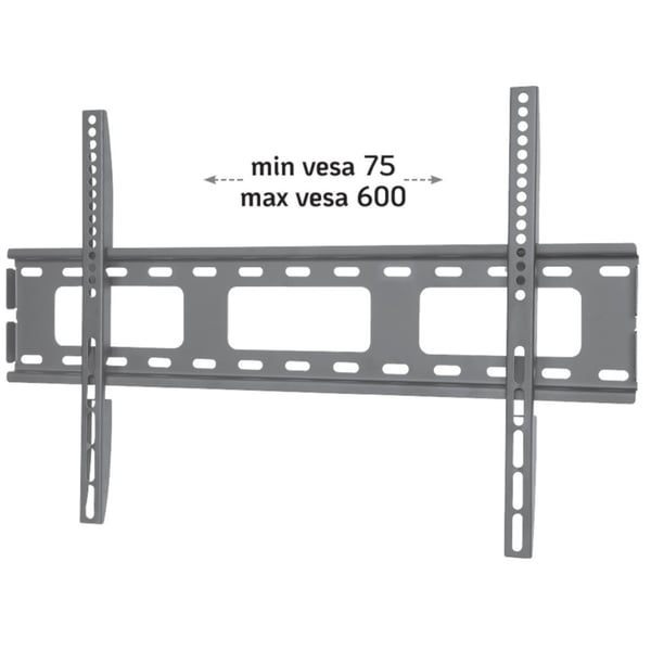 Techly ICA-PLB 132L2 TV-kiinnike 165,1 cm (65") Musta