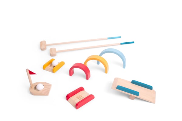 BS Toys GA474 aktive/færdighedsspil & legetøj Legetøjs golfsæt