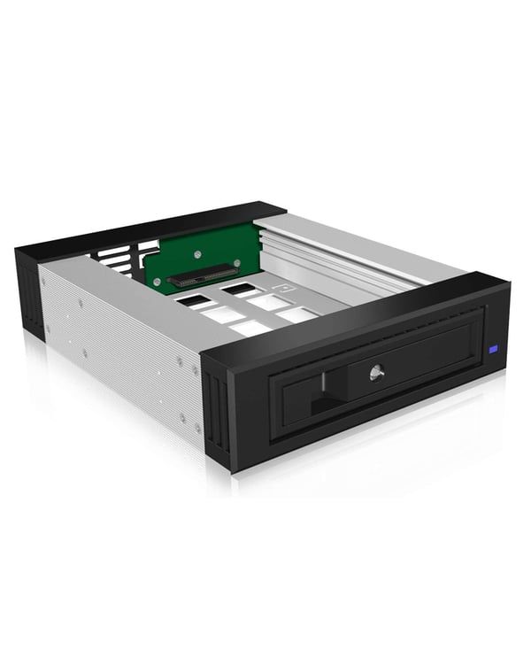 ICY BOX IB-129SSK-B 13,3 cm (5.25") Kantpanel Sort