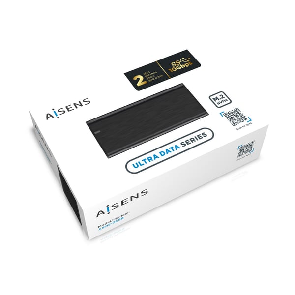 AISENS ASM2-008B drevkabinet SSD kabinet Sort M.2