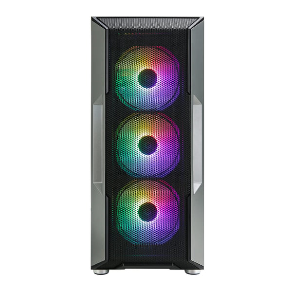 Zalman I3 Neo ATX Mid Tower PC Case Mesh front for efficient cooling Pre-installed fan 3 Midi Tower Musta