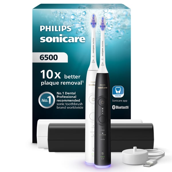 Philips Sonicare 6500 series Series 6500 HX7419/01 Genopladelig tandbørste