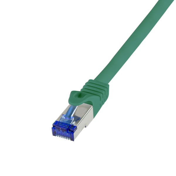 LogiLink C6A085S netværkskabel Grøn 7,5 m Cat6a S/FTP (S-STP) Rund