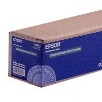 Epson Doubleweight Matte Paper Roll, 44" x 25 m, 180 g/m2