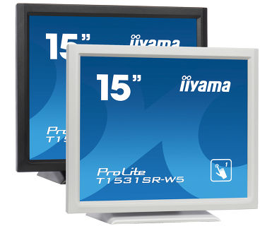 iiyama T1531SR-W5 POS-skærme 38,1 cm (15") 1024 x 768 pixel Berøringsskærm