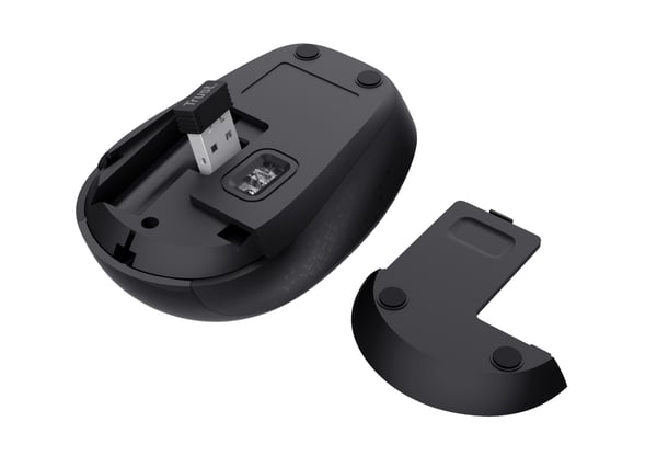 Trust TM-200 datormöss Kontor Ambidextrous RF Trådlös Optisk 1600 DPI