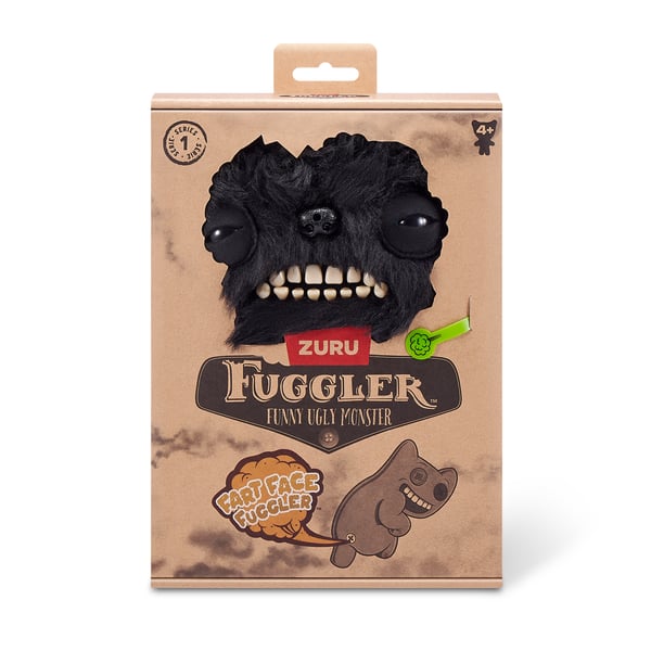 ZURU Fuggler Fart Face 23 cm sortiment serie 1 (Munch Munch – Black long)