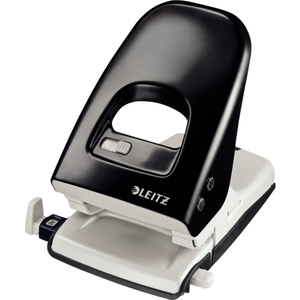 Leitz 5138 håltagare 40 ark Svart, Vit