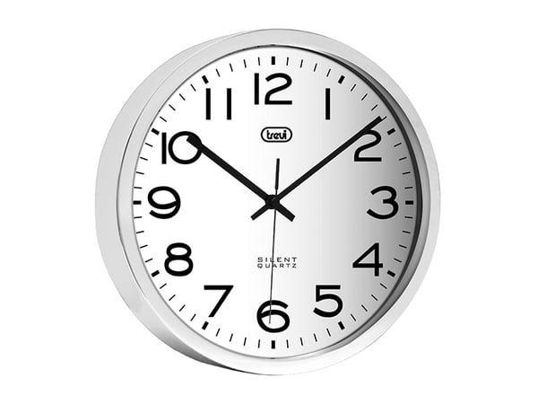 Trevi OM 3318 S Quarts-klocka Rund Silver