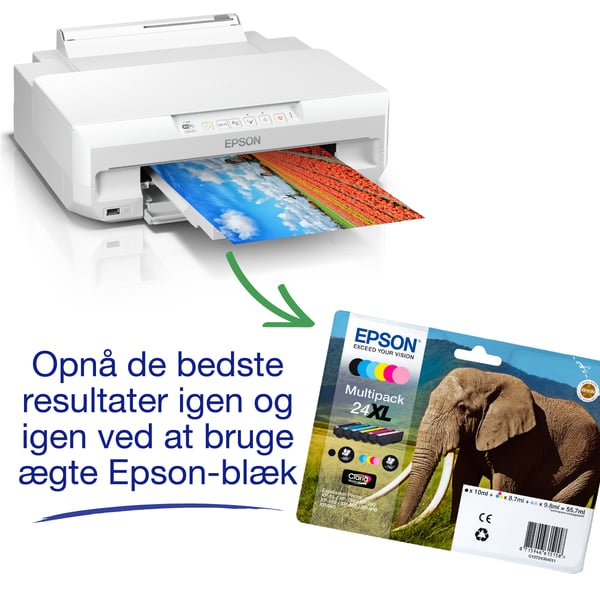 Epson Expression Photo XP-65 A4 trådløs inkjetprinter