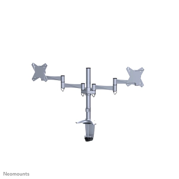 Neomounts FPMA-D1330DSILVER skærmbeslag og -stativer 68,6 cm (27") Skrivebord Sølv