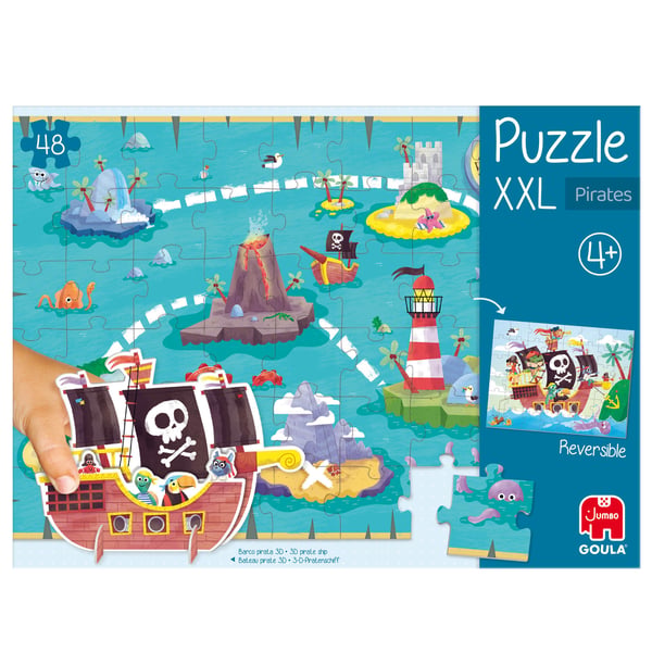 Jumbo GOULA - Puzzle XXL Pirates