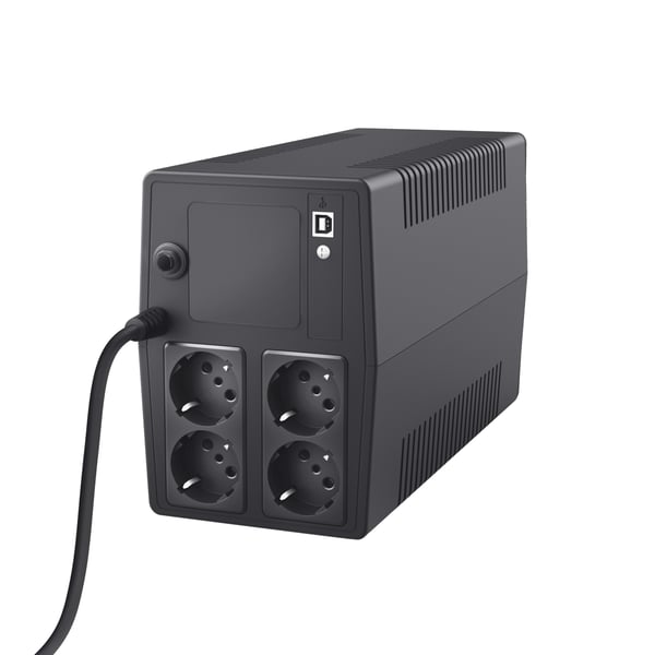 Trust Paxxon UPS-enhed 1 kVA 600 W 4 AC stikkontakt(er)
