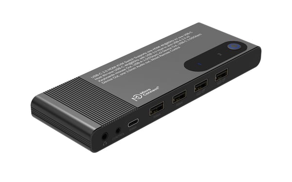 Microconnect HDMI & USB-C KVM Switch 2-Port KVM-switchar