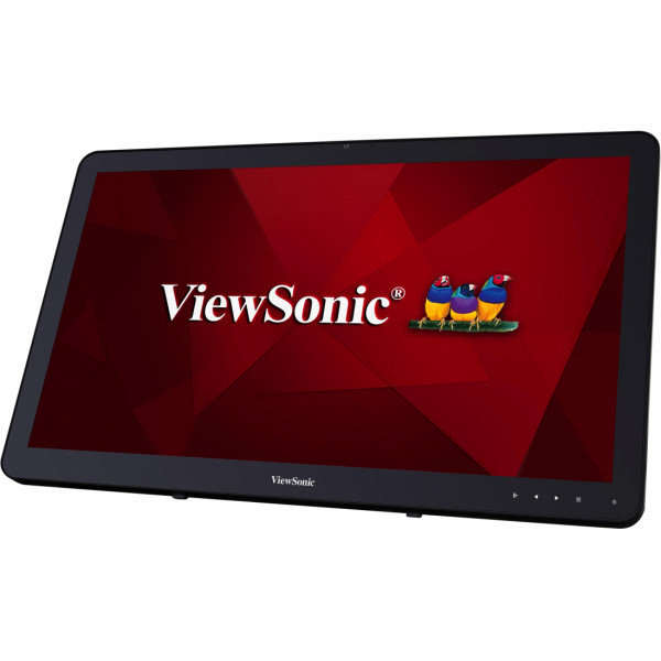 Viewsonic TD2430 tietokoneen litteä näyttö 59,9 cm (23.6") 1920 x 1080 pikseliä Full HD LCD Kosketusnäyttö Monikäyttäjä Musta
