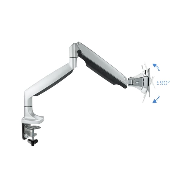 TooQ DB3032TNR-S monitorin kiinnike ja jalusta 81,3 cm (32") Vastaanotto Hopea