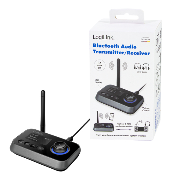 LogiLink Trådløs Bluetooth Audio-modtager / Transmitter til TV