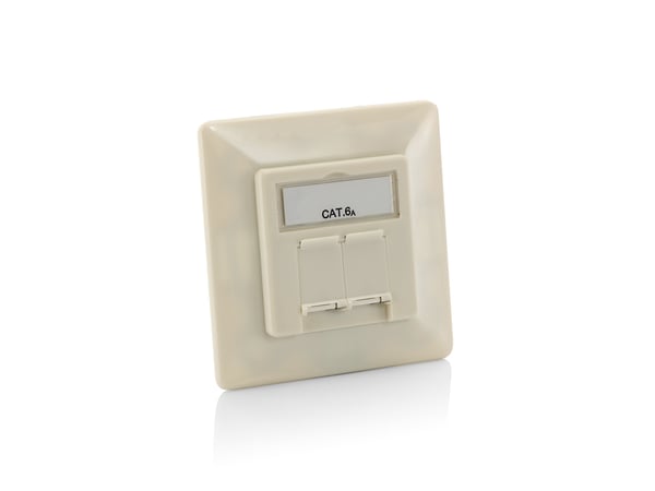 Equip 125775 stikkontakt RJ-45 Hvid