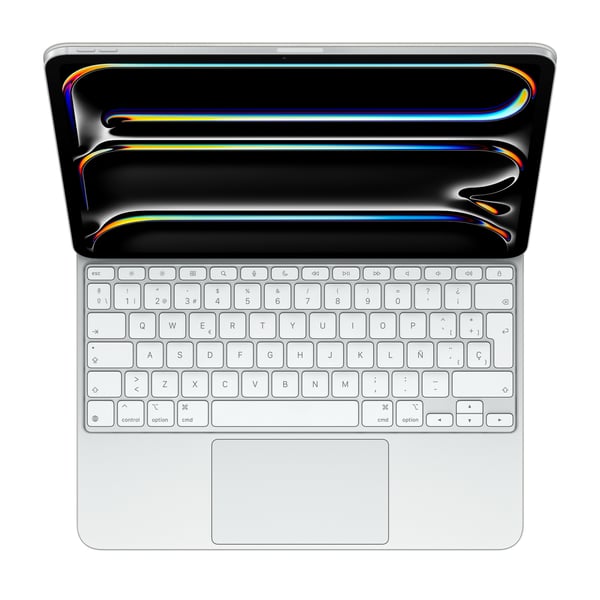 Apple Magic Keyboard QWERTY Spansk Hvid