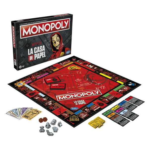 Monopoly F2725101 lautapeli Monopoly La Casa De Papel Perhe
