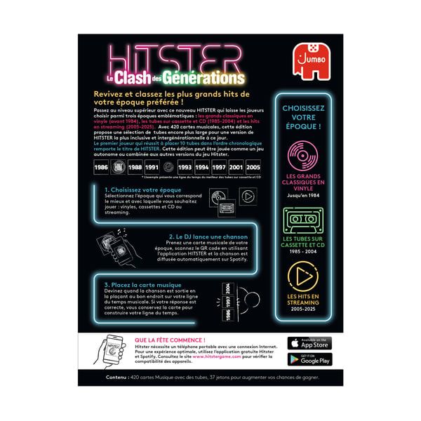Jumbo Hitster - Battle of the Generations (France)