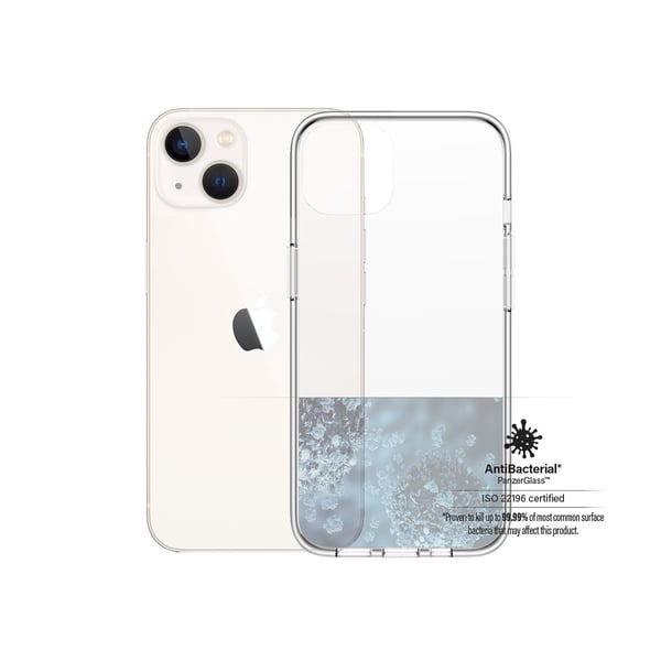 PanzerGlass ® ClearCase iPhone 13 matkapuhelimen suojakotelo 15,5 cm (6.1") Suojus Läpinäkyvä