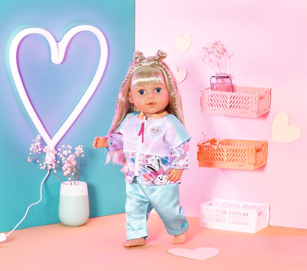 BABY born Casual Outfit Aqua Dukketøjsæt