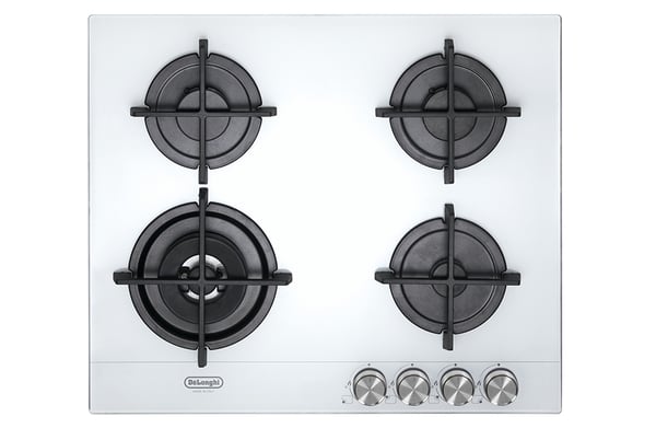 De’Longhi NSL 460 B spishällar Vit Inbyggd 60 cm Gas 4 zone(s)