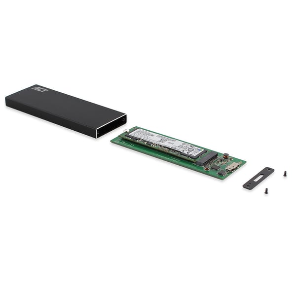 ACT AC1600 drevkabinet SSD kabinet Sort M.2
