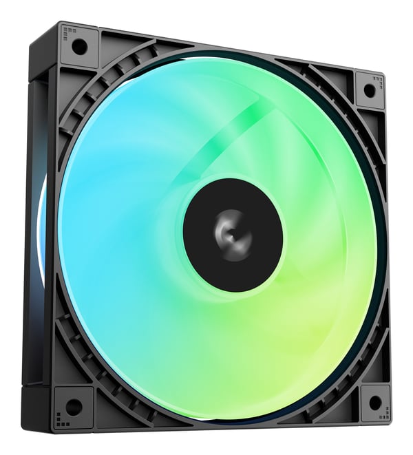 DeepCool LT360 VISION ARGB Suoritin Nestejäähdytyspakkaus 12 cm Musta 1 kpl