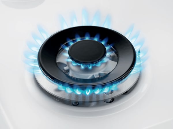 Electrolux KGG7537W Hvid Indbygget 75 cm Gaskomfur 5 zone(s)