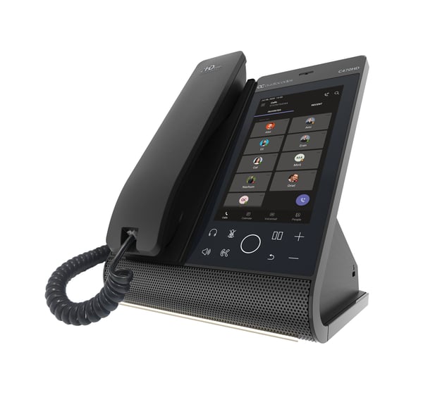 AudioCodes C470HD IP-telefoner Svart TFT Wi-Fi