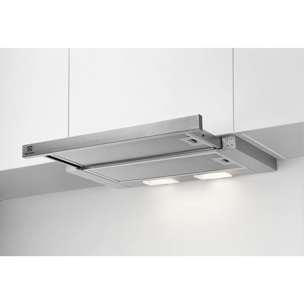 Electrolux LFP326S Halvinbyggd (utdragbar) Grå, Rostfritt stål 410 m³/h