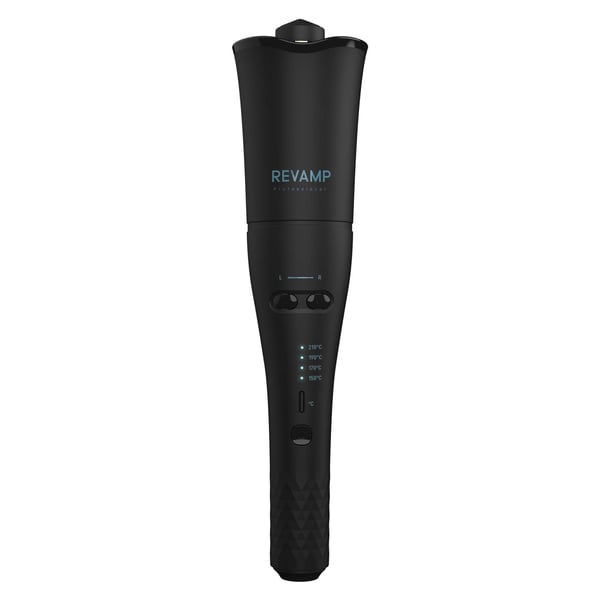 Revamp Progloss Hollywood Curl Automaattinen kiharrusrauta Lämmin Musta 3 m