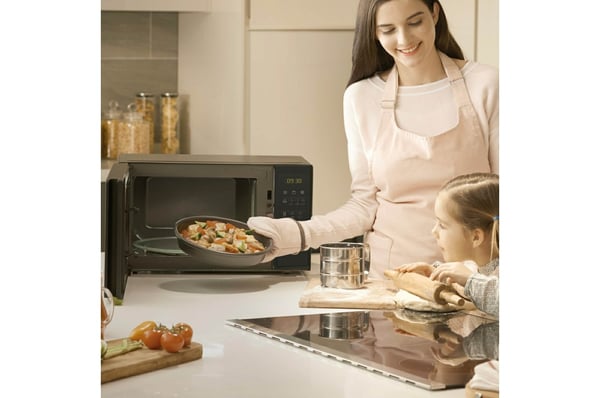 LG MH6042D mikrovågsugn Svart Grillmikrovågsugn Bänkdiskmaskin 20 l 700 W