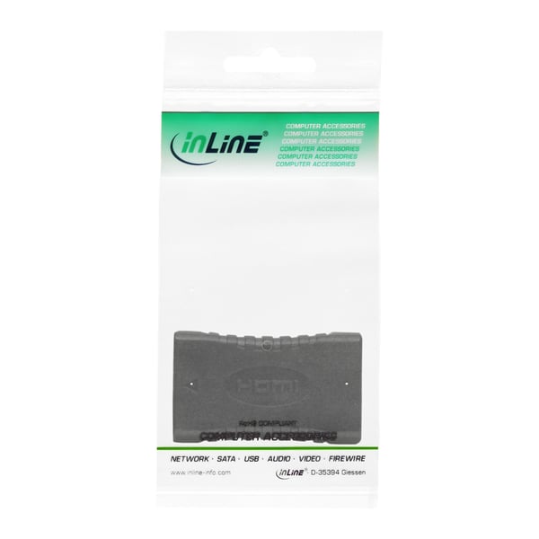 InLine 17600L kabel kønsskifter HDMI C female Mini HDMI Sort
