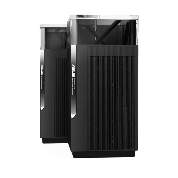 ASUS ZenWiFi Pro XT12(2-PK) Tri-band (2,4 GHz / 5 GHz / 5 GHz) Wi-Fi 6 (802.11ax) Sort 4 Intern