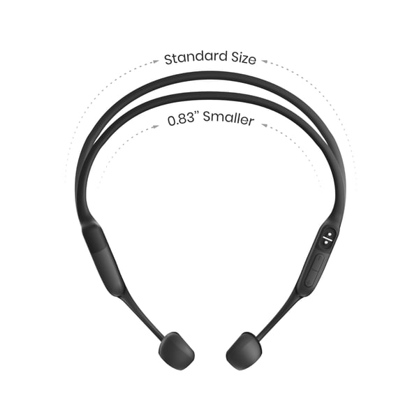 SHOKZ OpenRun Kuulokkeet Langaton Niskanauha Urheilu Bluetooth Musta
