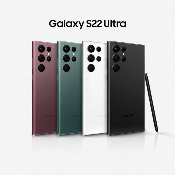 Samsung Galaxy S22 Ultra Enterprise Edition SM-S908B 17,3 cm (6.8") Kaksois-SIM Android 12 5G USB Type-C 8 GB 128 GB 5000 mAh Musta