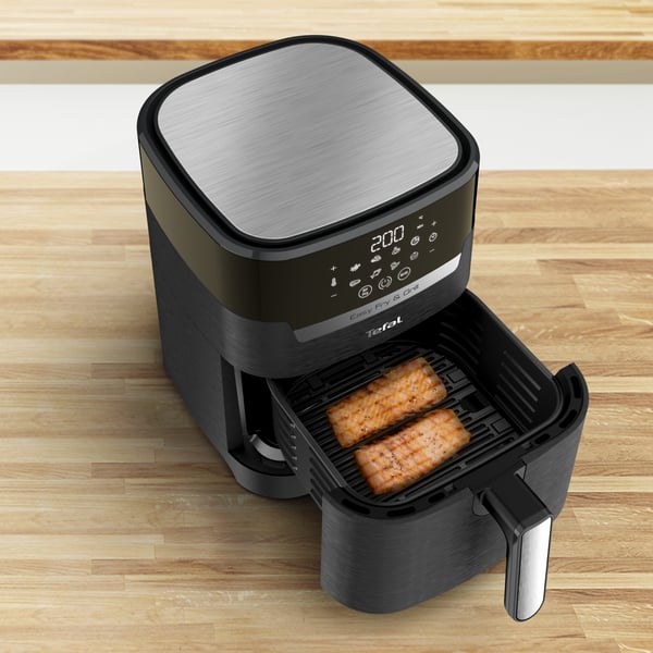 Tefal Easy Fry & Grill EY5058 Single 4,2 l Fristående 1550 W Varmluftsfritös Svart