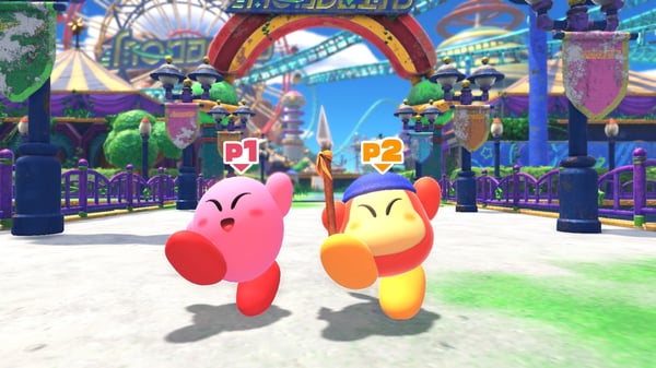 Nintendo Kirby and the Forgotten Land - Switch 2 Edition + Star-Crossed World (Switch 2) Nintendo Switch 2 Edition Flersproget Nintendo Switch 2