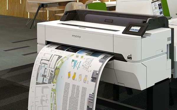 Epson SureColor SC-T5405 - wireless printer (with stand)