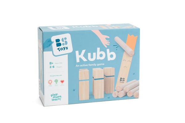 BS Toys GA486 heittopeli Kubb